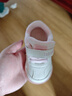 泰兰尼斯冬季学步鞋加绒保暖男宝宝鞋子女童婴儿鞋软底机能鞋白/粉21 实拍图