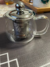 金灶（KAMJOVE）玻璃泡茶壶飘逸杯 茶道杯茶水分离杯 迷你玻璃茶壶过滤内胆茶具 AM-713/150毫升 实拍图