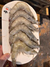 鲜京采 鲜冻大号黑虎虾 去冰净重2斤 31-40只/盒 斑节对虾 实拍图