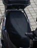 电动车坐垫套防水防晒隔热电瓶座套爱玛雅迪踏板摩托车通用保护套 防水皮质座套1个 实拍图