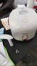 美的（Midea）电饭煲电饭锅1-2人小容量迷你家用白玉晶釜上盖可拆卸微压智能多功能MB-JA122礼品团购 实拍图