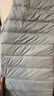 雪中飞经典新款基础舒适轻薄羽绒便捷短款保暖羽绒小马甲轻盈便携舒适 静谧灰|8210-女 M 165/88A 实拍图