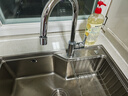 九牧（JOMOO） 厨房水槽单槽套餐SUS304不锈钢洗碗池 洗菜盆加厚水盆大容量水槽 C款67*43大单槽（不含龙头） 实拍图