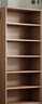 米客米家书架落地一体靠墙置物架整墙置物柜子储物柜实木色家用书柜 【经典6层】橡木色40*24*180cm 实拍图