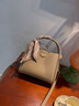 千百度（C.BANNER）头层牛皮包包女包手提包单肩轻奢菜篮子生日礼物高级感送女友老婆 实拍图