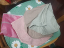 雅鹿4条装高腰内裤女士纯色棉抗菌大码胖mm收腹提臀女式短裤头夏 肤色+紫色+高贵灰+桃粉 4条 L 【100-130斤】 实拍图