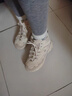斯凯奇（Skechers）新年礼物贝壳熊女鞋百搭高帮女靴厚底增高老爹鞋户外运动鞋168026 实拍图