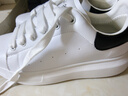海澜之家HLA男鞋休闲鞋厚底增高小白鞋透气板鞋HAABXM4DAU587 白色40 实拍图