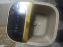 妙界Z6泡脚桶全自动恒温加热软硅胶电动按摩足浴盆智能UV杀菌活水洗脚桶过小腿实用送长辈生日礼物 金 实拍图