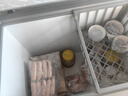 美的（Midea）无霜王221L单温家用冰柜风冷无霜-40度超低温冷藏冷冻一级能效京东自营BD/BC-221WKGEMS(E以旧换新 实拍图