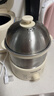 九阳（Joyoung）蒸蛋器 煮蛋器 定时 自动断电安心用 小型316L不锈钢多功能 双层蒸煮鸡蛋早餐神器ZD14-GE330 实拍图