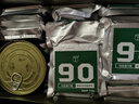 凌翔90压缩饼干20袋8斤铁桶装13压缩干粮高能量家庭应急代餐储备食品 90压缩饼干【配料干净】 100g*60袋 送冷轧钢大号三防箱 实拍图