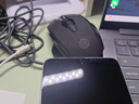 英菲克（INPHIC）F1二代 无线鼠标可充电轻音办公人体工学 电量显示 电脑台式笔记本2.4G通用便携 黑 M6P黑 实拍图