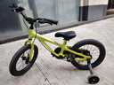 优贝（RoyalBaby）儿童自行车镁合金男女单车 月亮系列4-7岁 宇航员16寸 柠檬绿 实拍图