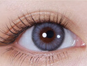 海昌美瞳日抛进口彩色隐形眼镜小直径本命色10片蓝色系 月落冰蓝300度 实拍图