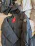京东京造羽绒服男鸭绒加厚防寒工装面包服短款冬季外套衣服 黑色 L 实拍图