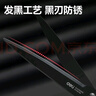 得力（deli）160mm办公生活家用剪刀 中号剪子手工剪纸刀 5把装 黑色6034-5 实拍图