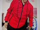 啄木鸟高端夹克男外套连帽春秋款潮流休闲宽松运动上衣服冬季男士男装 20137-1/JK1943红色 2XL 实拍图