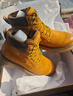 骆驼（CAMEL）山丘马丁靴女秋冬季新款复古短靴时尚女士大黄工装靴子 L25W307145土黄 34 实拍图