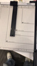 得力A4钢质切纸机 手动切纸刀裁纸刀裁纸机铡刀金属钢制照片裁剪相片割纸办公家用小型300×250mm 8014 实拍图