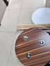 全品屋小圆桌茶几家用客厅简易沙发边几北欧卧室床头边桌迷你阳台小桌子 实拍图