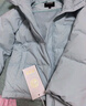 波司登（BOSIDENG）25年新款羽绒服90绒女短款连帽保暖防风修身加厚外套B250245112XS 净水蓝|5981-欧若风 M 165/88A 体重约125-140斤 实拍图