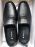 蜘蛛王男士商务皮鞋牛皮春秋通勤爸爸鞋一脚蹬休闲男鞋 22385 黑色 41 实拍图