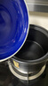 美厨（MAXCOOK）陶瓷煲砂锅 汤锅炖锅养生煲 手工彩釉耐干烧 3.2L蓝MCTC3309 实拍图