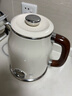 美的（Midea）艺术家电热水壶  烧水壶自动断电保温一体  1.6L大容量电热水壶 316L不锈钢恒温壶 精准控温 63-Q 实拍图