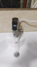 奥克斯（AUX）电热水龙头不锈钢机身恒温速热水龙头即热式电热水器厨房卫生间感应出水冷热两用 【变频恒温款】不锈钢+智能控温+漏保插头+万向喷头 实拍图
