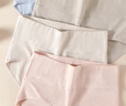 浪莎内裤女高腰纯棉收腹抗菌底裤4条大码无痕收小肚子提臀女士内裤 实拍图