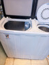 小鸭洗衣机半自动双桶双缸家用大容量小型租房宿舍波轮脱水甩干两用双杠省电老式强动力易操作以旧换新 23.5公斤【洗15+脱8.5不锈钢内桶玻璃面板】 实拍图