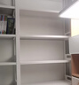 豫正家用书架2.4m七层家庭图书馆书架落地多层钢制学生宝宝图书架 珍珠白7层单面2.4m高1.2m主架 实拍图