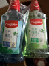 高露洁（Colgate）绿茶+薄荷漱口水500ml*2 无酒精 含氟清新口气去口臭多口味 实拍图