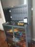 厨房置物架落地餐边柜一体靠墙多层橱柜烤箱碗柜多功能收纳储物柜 五层灰-长60高157-特厚新款 实拍图