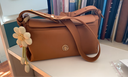 BAGTREE【明星同款】包包树奶盒包新腋下植鞣皮单肩斜挎通勤枕头hobo女包 中号-焦糖色 高级小众 实拍图