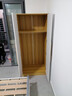 白浅衣柜卧室对开门衣柜实木组合现代简易家用柜子收纳儿童衣柜 80主柜 实拍图