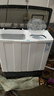 荣事达（Royalstar）洗衣机 12公斤双筒家用宿舍出租房双缸半自动双桶洗衣机大容量甩干机 以旧换新 RP12030J 实拍图