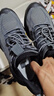 必迈（bmai）新款户外休闲运动鞋男女缓震跑步鞋远征者5.0全天候透气慢跑鞋 云雾灰 41 实拍图