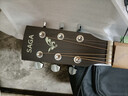 萨伽（SAGA） 吉他sf700单板面单民谣萨迦木吉他入门初学者萨嘎乐器 41英寸D桶SF700C原木色缺角 实拍图