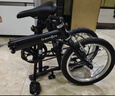 大行（DAHON）折叠自行车16英寸YUKI超轻迷你便携男女式通勤单车KT610 黑色  实拍图