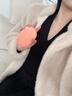 蒙奇奇（monqiqi）暖手宝充电式女生热水袋便携式冬天生日礼物暖手神器石墨烯3C认证 【炽壤橙】双面发热+1W毫安大容量 3C认证+可带上飞机高铁 实拍图