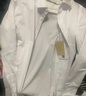 HLA海澜之家长袖衬衫男大码商务挺括利落正装衬衣男 漂白39 HNCAW3Y007A 43 180/104A(43)推荐173~184斤 实拍图