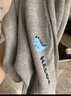 赢一贝婴幼儿裤子春秋外穿宝宝春款男童屁屁裤女童童装婴童大pp裤春装潮 灰色 80cm 实拍图