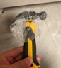 得力（deli）迷你款纤维柄羊角锤铁锤子多用起钉锤铁榔头敲击工具 8oz 实拍图