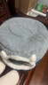 华元宠具（hoopet）猫窝封闭式四季通用猫房子猫床幼猫冬季保暖猫屋可拆洗垫子宠物窝 两用封闭式猫窝【垫子可拆洗】 M：50*50*H36cm(适用15斤内猫咪) 实拍图