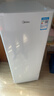 美的（Midea）136L立式家用冰柜风冷无霜全冷藏冷冻柜两用抽屉式冷柜一级能效节能小型冰箱BD/BC-136WEM国家补贴 实拍图