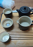 京东京造茶具整套 套装功夫茶盘茶台茶壶【黑陶小雅】 12件套家用茶具 实拍图
