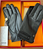 金利来手套男冬季骑行加绒加厚保暖羊皮开车薄款防寒机车摩托车真皮分指 【羊皮加厚 官方授权 假一罚十】 XL 实拍图