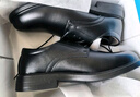 回力(Warrior)商务休闲男鞋百搭鞋子男英伦皮鞋男2413黑色(增高） 39 实拍图